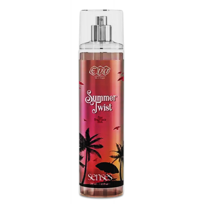 EVA SKIN CARE SENSES SUMMER TWIST BODY SPLASH — FINE MIST FRAGRANCE 240 ML